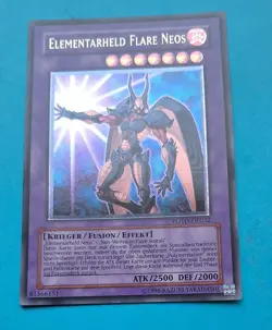Yu‑Gi‑Oh! ELEMENTARHELD Flare Neos POTD-DE032 Ultimate Rare - TOP - Image 1