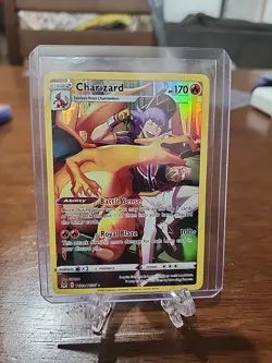 Pokemon TCG Charizard Sword & Shield Lost Origin Trainer Gallery TG03/TG30 Holo - Image 1