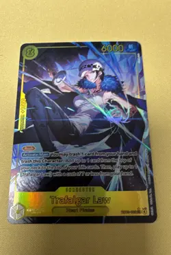 Trafalgar Law (Alternate Art) EB03-062 Extra Booster: One Piece Heroines Edition - Image 1