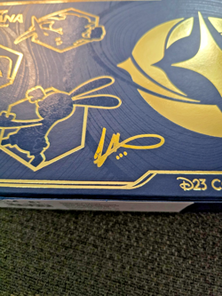 Disney Lorcana D23 2024 Collection Box – Autographed Hartley Miller Warner - Image 3