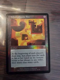 Teferi's Puzzle Box - 7th Edition 321/350 Foil! Vintage Magic The Gathering 2001 - Image 1