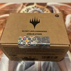 MTG Secret Lair Goblin Storm Wizard Of Barge brand new - Image 1