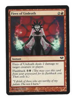 Fires of Undeath 88/158 Dark Ascension Magic The Gathering MTG - Image 1