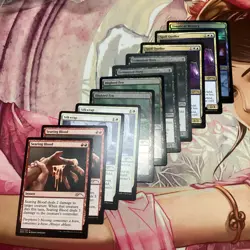Magic: The Gathering Prerelease Promo Card Lot Of 124 Cards - Image 4