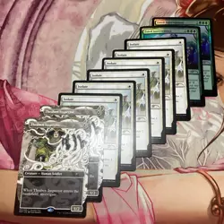 Magic: The Gathering Prerelease Promo Card Lot Of 124 Cards - Image 5