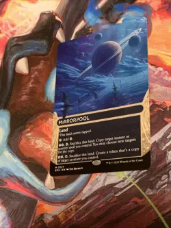 MTG Mirrorpool (0027) (Borderless) Edge of Eternities: Stellar Sights Rare Mint - Image 2