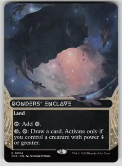 Bonders' Enclave (0004) (Borderless) Edge of Eternities: Stellar Sights 4 MTG NM - Image 1