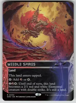 Needle Spires (0030) (Borderless) Edge of Eternities: Stellar Sights 30 MTG NM - Image 1