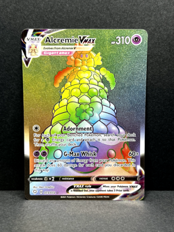 Alcremie VMAX Shining Fates 073/072 Secret Rare Rainbow Holo Pokemon TCG - NM - Image 1