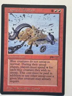 Magnetic Mountain MTG Arabian Nights 1993 Magic NM - Image 1