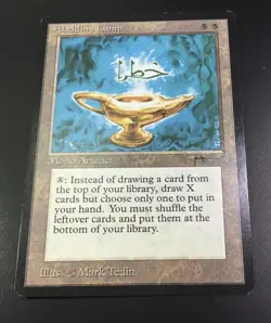 MTG Magic The Gathering ALADDINS LAMP NM - Image 1