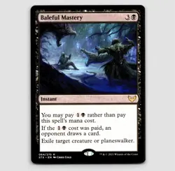 Baleful Mastery - STX #64 Rare - NM / Mint Strixhaven: School of Mages Single - Image 1