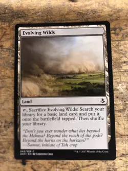 MTG Evolving Wilds Amonkhet (AKH) Common Magic The Gathering Card #242/269 - Image 1