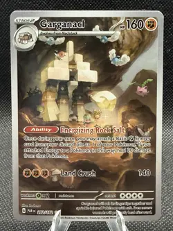 Garganacl 202/182 SV04 Pokemon Paradox Rift Illustration Rare Holo NM - Image 1
