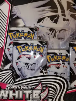 Pokemon White Flare Binder Collection Box NEW! - Image 3