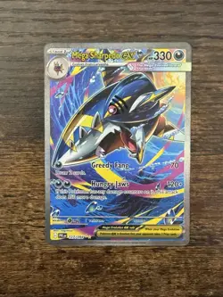 Pokemon TCG Mega Sharpedo EX 127/094 SIR Phantasmal Flames NM/M - Image 2