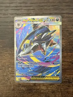 Pokemon TCG Mega Sharpedo EX 127/094 SIR Phantasmal Flames NM/M - Image 3