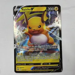 Pokemon TCG Raichu V 45/172 SWSH09 Brilliant Stars Pokemon TCG SWSH Near Mint - Image 1