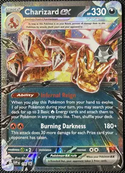 Charizard ex 196 Sv: Scarlet & Violet Promo Cards Holo - Pokemon Card - Image 1