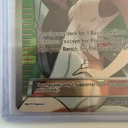 Pokemon TCG Brigette Full Art Card 161/162 XY Breakthrough - Image 5
