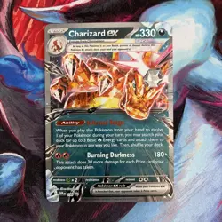 Pokemon TCG Charizard EX 196 Black Star Promo Pokemon NM/MINT - Image 1