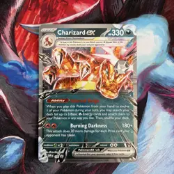 Pokemon TCG Charizard EX 196 Black Star Promo Pokemon NM/MINT - Image 3