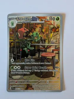 Scovillain 202/198 Pokemon TCG Scarlet Violet Base Set Illustration Rare LP - Image 1