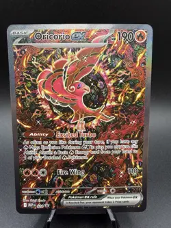 Oricorio ex MEP 024 Promo Shinji Kanda Illustration Rare Pokemon TCG NM - Image 1