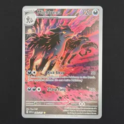 Pokemon TCG Card Mightyena 243/217 Ascended Heroes Illustration Rare – NM - Image 1