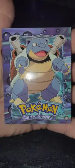 1999 Topps Pokemon the Movie Blastoise #9 - Image 1