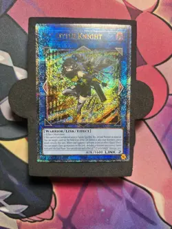 YUGIOH TCG S:P Little Knight (QCSR) AGOV-EN046 (quarter century secret rare) - Image 1