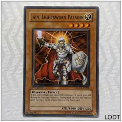 Jain, Lightsworn Paladin - LODT-EN018 - Common 1st Edition Yugioh - Image 1
