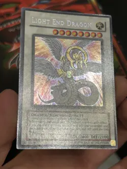 Yugioh Light End Dragon RGBT - EN091 Secret Rare 1st Edition Near Mint - Image 4