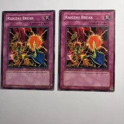 Yugioh! X3 Raigeki Break SYE-050 (Common, 1st Edition) LP/MP - Image 2