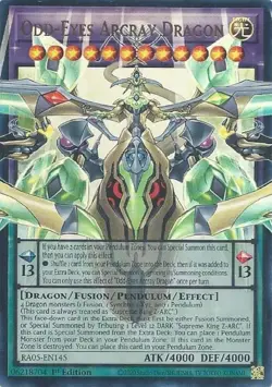 1x Odd-Eyes Arcray Dragon (Overframe) | RA05-EN145 | UR | 1st Ed | NM | YuGiOh - Image 1