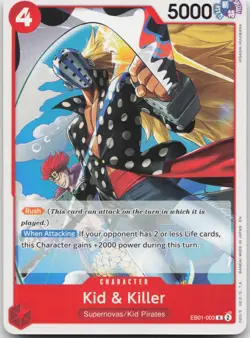 Kid & Killer EB01-003 Learn Together Deck Set One Piece - Image 1