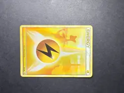 Pokemon (Reverse Holo)LIGHTNING ENERGY Card CALL OF LEGENDS 91/95 Ampharos - Image 5