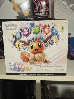 Prismatic Evolutions Pokemon Center Elite Trainer Box (ETB) - New/Factory Sealed - Image 1