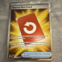 Special Red Card 113/086 Ultra Rare ME04 Chaos Rising - NM - Image 1