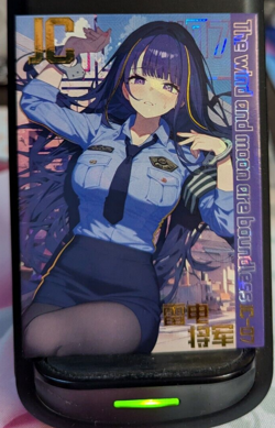 Raiden Genshin Impact JC-07 Goddess Story Wind Moon Boundless 2 Waifu Card - Image 1