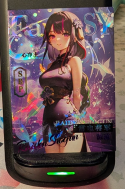 Raiden Genshin Impact SBP Fantastic Romance Goddess StoryAnime Waifu Card - Image 1