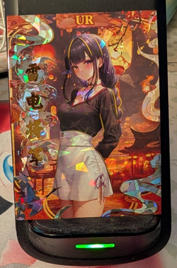 Raiden Genshin Impact UR Fantastic Romance Goddess StoryAnime Waifu Card - Image 1