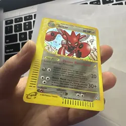 Scizor H21/H32 Aquapolis E-Reader Holo Rare Pokemon Card - Image 4