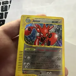 Scizor H21/H32 Aquapolis E-Reader Holo Rare Pokemon Card - Image 5