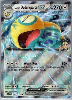 Larry's Dudunsparce ex 164/217 ME: Ascended Heroes - Pokemon Card - NM - Image 1
