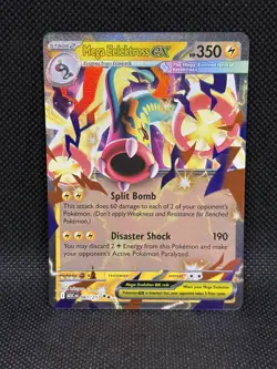 Pokemon TCG MEGA EELEKTROSS EX 061/217 Ascended Heroes Double Rare - Image 1