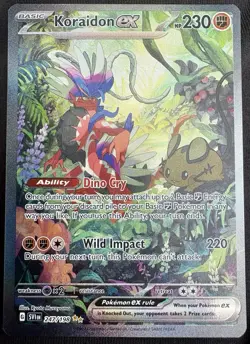 Pokemon TCG - Koraidon 247/198 Special Illustration Rare - S&V Base Set - NM - Image 1