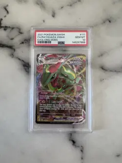 2021 POKEMON SWSH | RAYQUAZA VMAX 111/203 | ENG | EVOLVING SKIES | PSA 10 GEM MT - Image 1