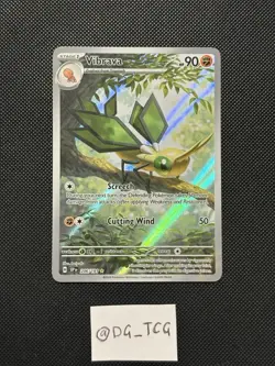 Pokemon Surging Sparks - Vibrava - 206/191 - Illustration Art Rare - M/NM - Image 1