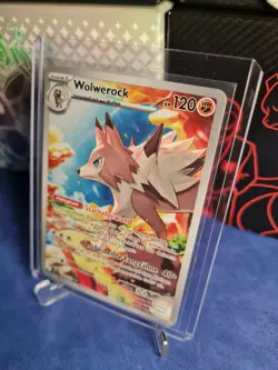 Pokemon Wolwerock • 166/159 • Illustration Rare • Reisegefahrten • DE • NM - Image 3